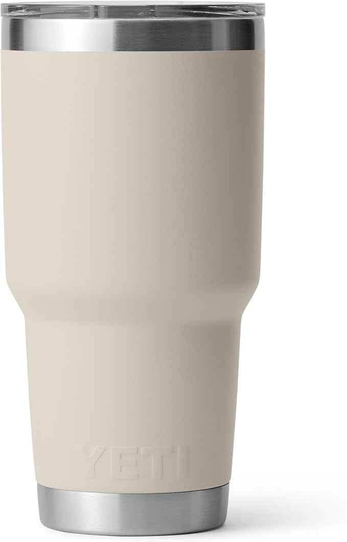 YETI Rambler 30 oz Tumbler, Stainless Steel, Vacuum Insulated with MagSlider Lid, Cape Taupe