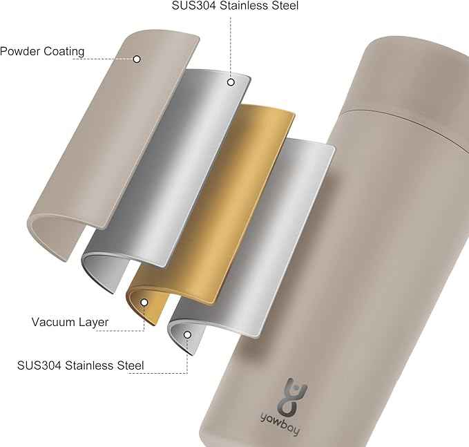 Travel Coffee Mug with 360°Lid, Travel Coffee Tumbler 12 oz Leak Proof, Stainless Steel Insulated Travel Mugs for Hot and Cold Spill Proof Leak Proof(Taupe)
