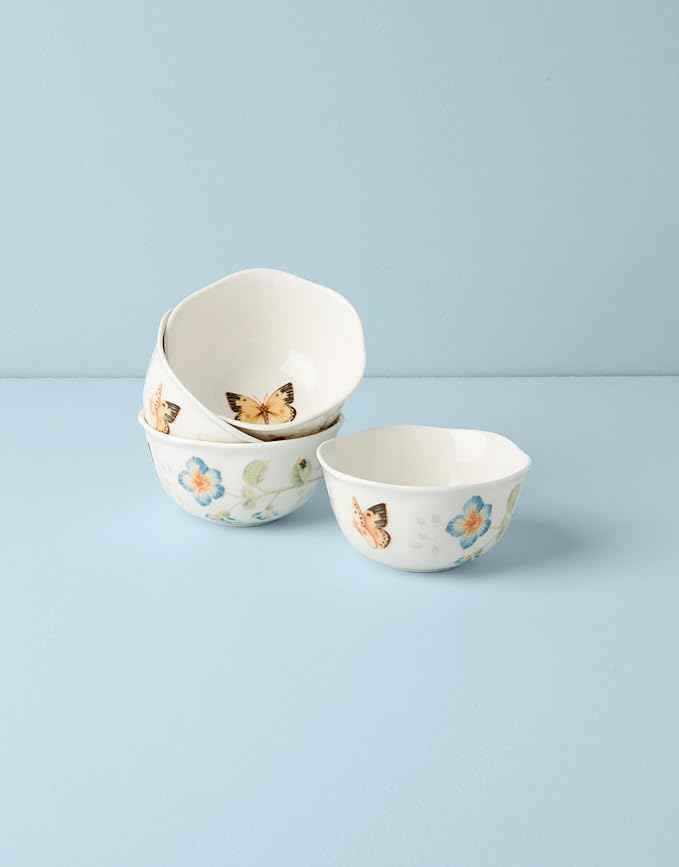 Lenox 880122 Butterfly Meadow 4-Piece Dessert Bowl Set