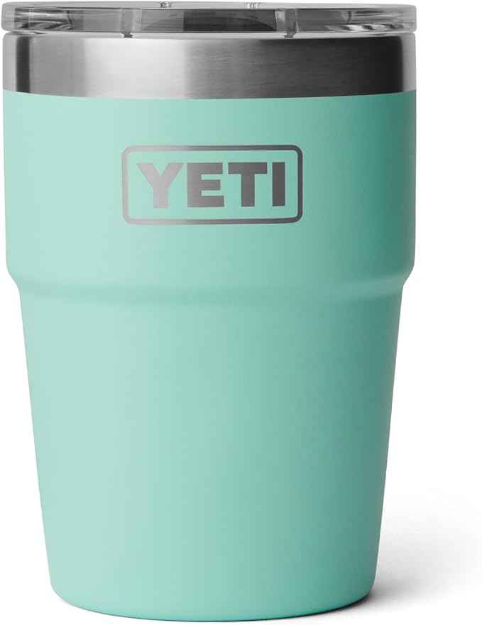 YETI Rambler 16 oz Stackable Tumbler, Vacuum Insulated, Stainless Steel with MagSlider Lid | Stackable, Vacuum Insulated, MagSlider Lid, Stackable, Vacuum Insulated, MagSlider Lid