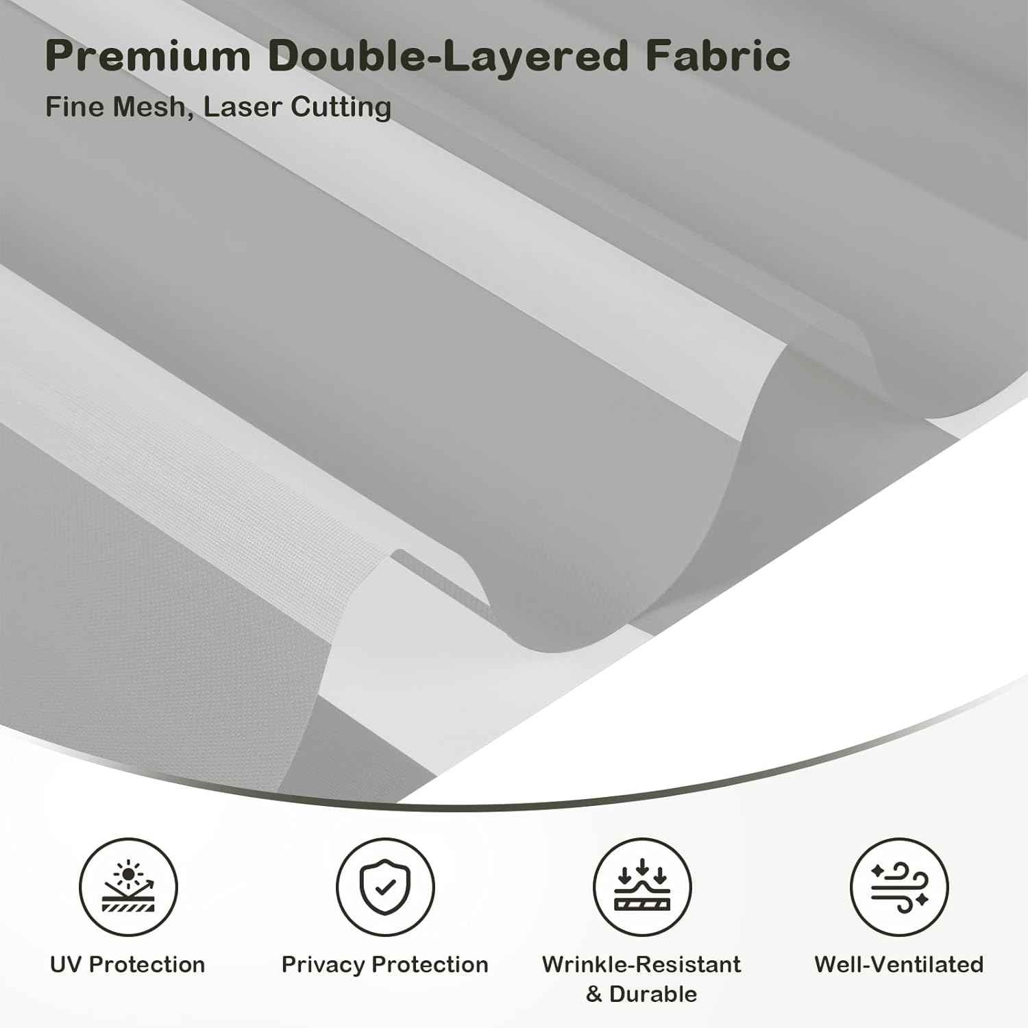 Cordless Zebra Blinds for Windows,Free-Stop Roller Zebra Shades,Light Filtering Blinds for Indoor Windows with Upgraded Cassette,Pull Down Privacy Window Shades for Home (31" W x 72" H, Grey)