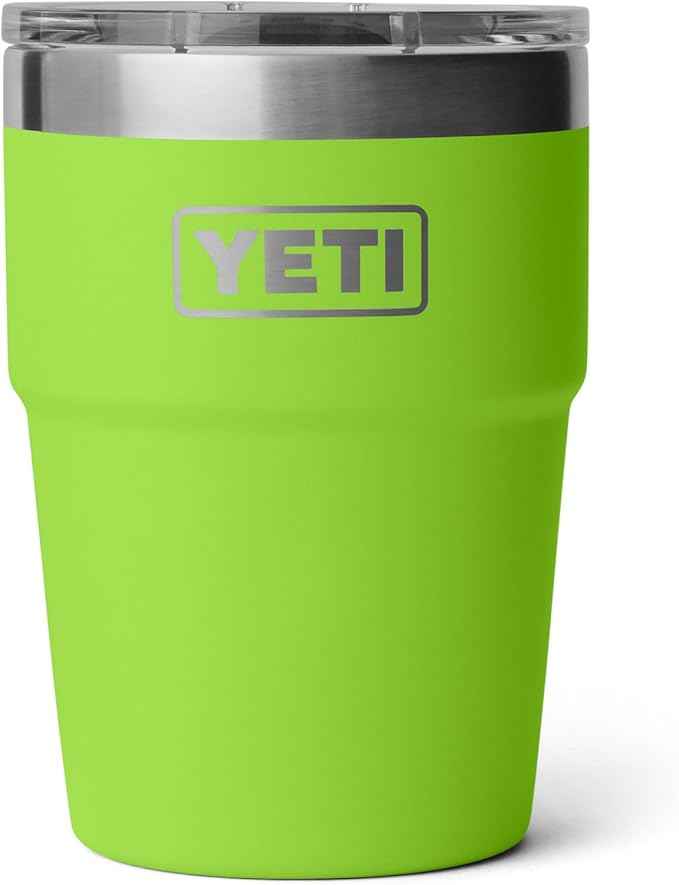 YETI Rambler 16 oz Stackable Tumbler, Vacuum Insulated, Stainless Steel with MagSlider Lid | Stackable, Vacuum Insulated, MagSlider Lid, Stackable, Vacuum Insulated, MagSlider Lid