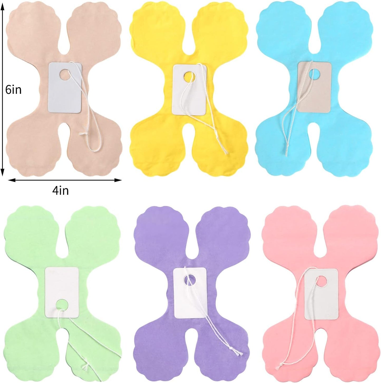 Pastel Rainbow Party-Decorations Streamers Garland - 12pcs 4-Leaf Clover Paper Streamer Baby Shower Wedding Banners Boy Girl kids Birthday Birthday Supplies Decor Ouruola