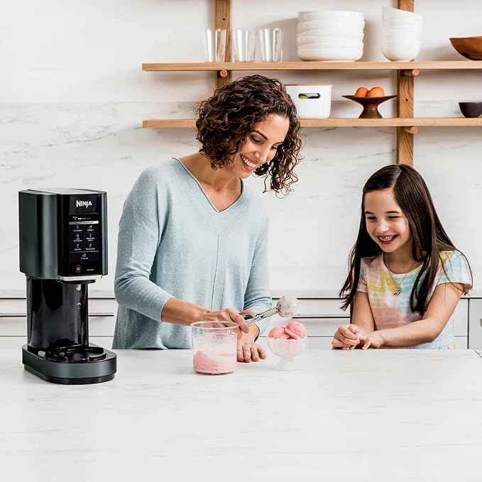 Ninja CN301CO CREAMi Ice Cream Maker, for Gelato, Mix-ins, Milkshakes, Sorbet, Smoothie Bowls & More, 7 One-Touch Programs,