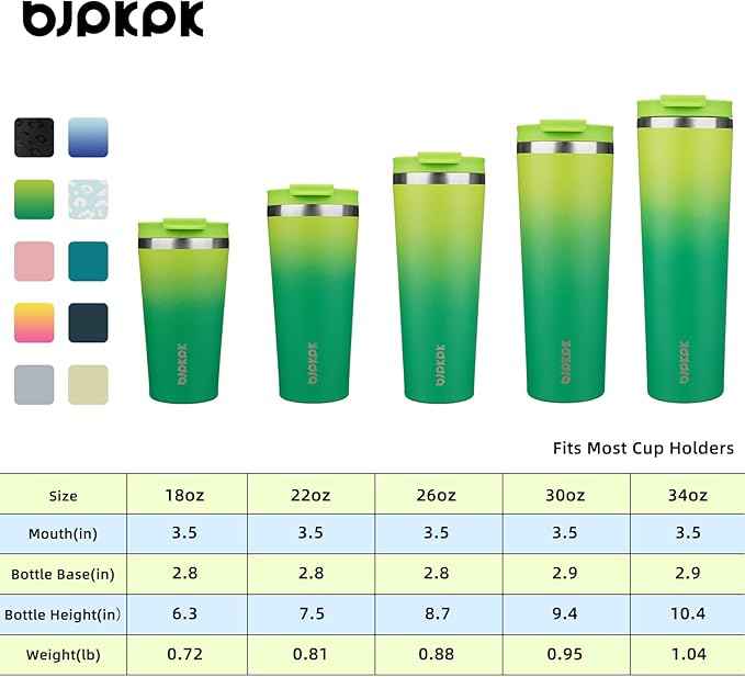 BJPKPK 34oz Tumbler With lid And Straw Stainless Steel Travel Coffee Mug Insulated Tumblers Cups,Bamboo Grove