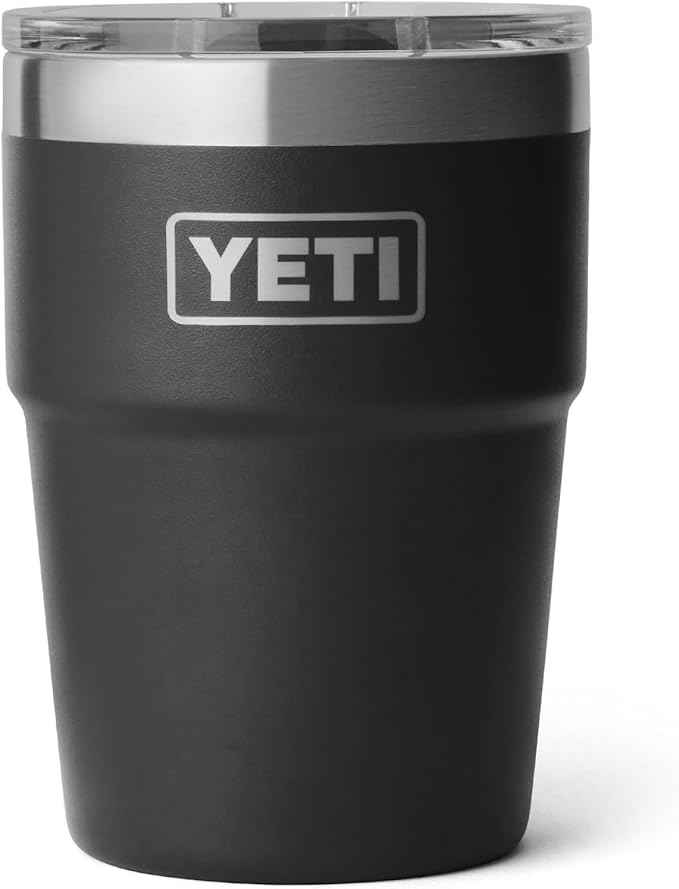 YETI Rambler 16 oz Stackable Tumbler, Vacuum Insulated, Stainless Steel with MagSlider Lid | Stackable, Vacuum Insulated, MagSlider Lid, Stackable, Vacuum Insulated, MagSlider Lid