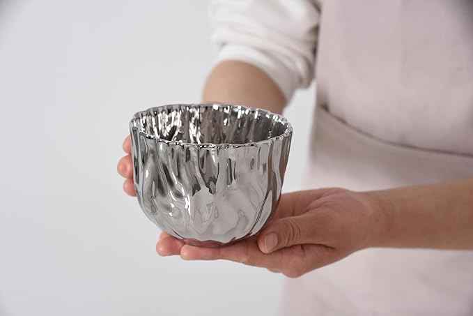 Pampa Bay Mascali Argento, Snack Bowl, 4" D x 3"
