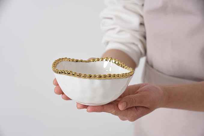 Pampa Bay Golden Salerno, Snack Bowl, 5" D x 2.25"