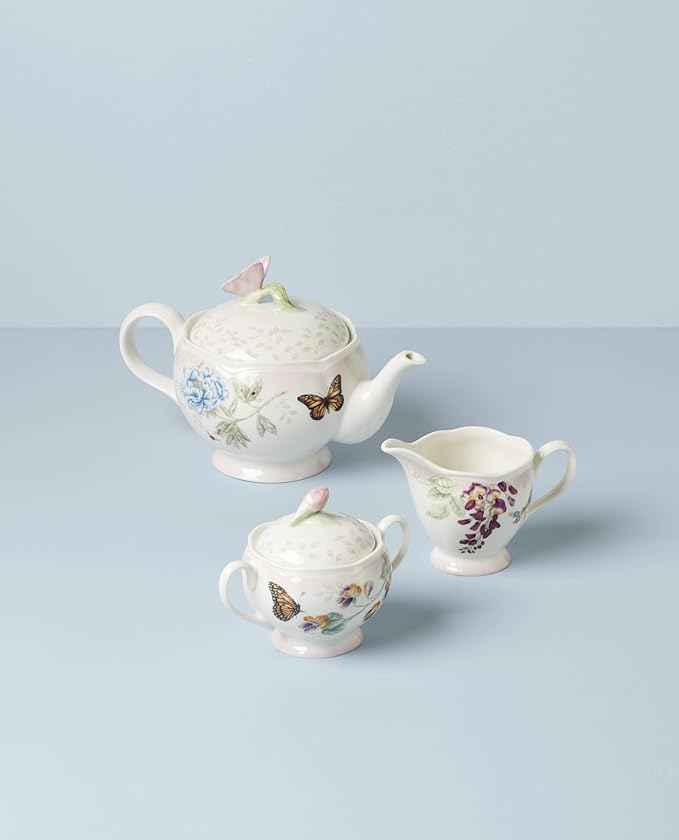 Lenox 897102 Butterfly Meadow Pink Ombre 5-Piece Tea Set