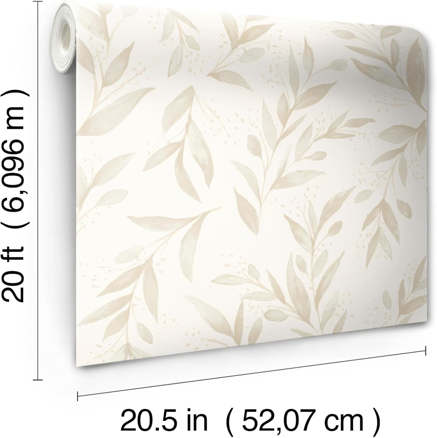 Magnolia Home Watercolor Roses Pink Peel and Stick Wallpaper