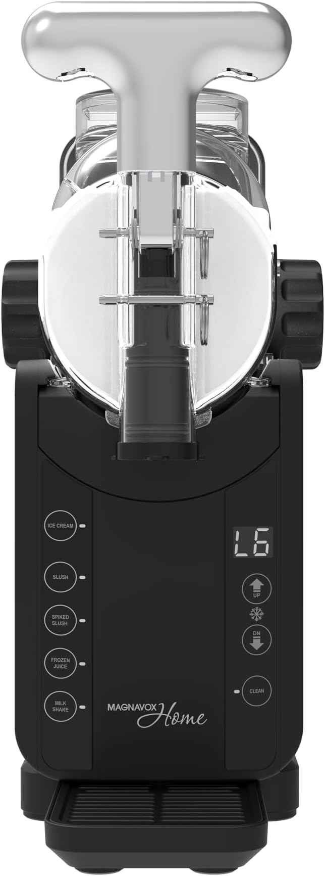 Magnavox Home, Ice Cream & Frozen Slush Drink Maker, Onyx (34OZ IceCream or 57OZ Slush at a Time)
