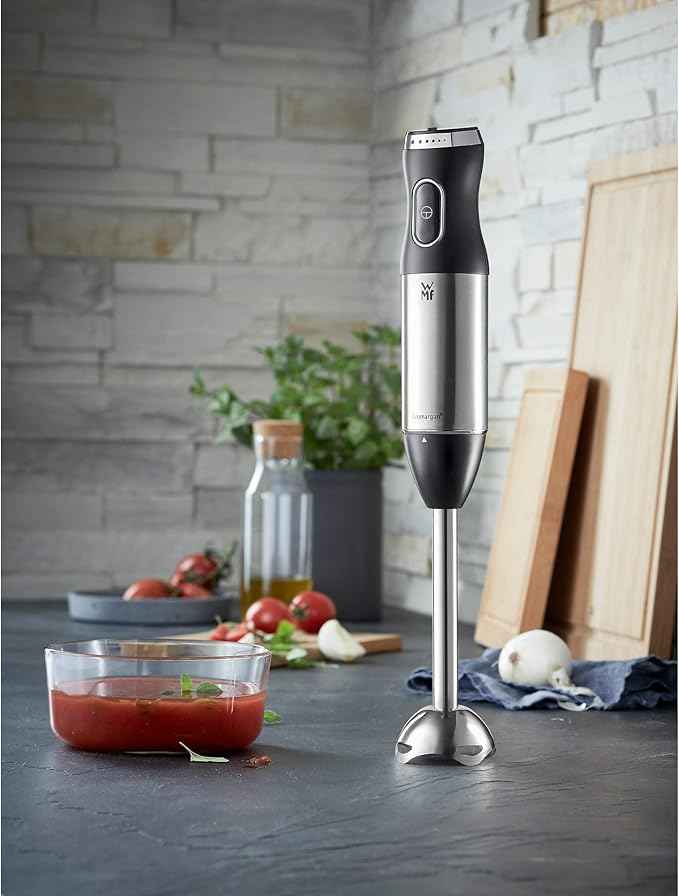 WMF Kult x Stick Blender Immersion Metallic – Mixer (Mixer 700 W Black Dive In Black Metallic, Stainless Steel, 700 W, 220 – 240 V; 50 – 60)