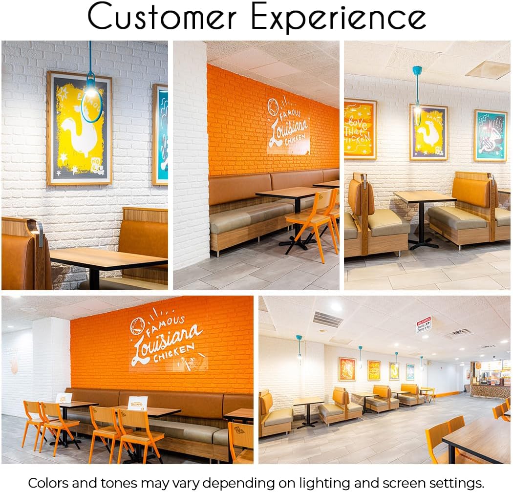 IZODEKOR 3D Stone Effect Wall Panels - Faux Stone Paneling for Living Room, Kitchen, Bathroom and More | Snow White - Pack of 10 Covers 53 sq ft