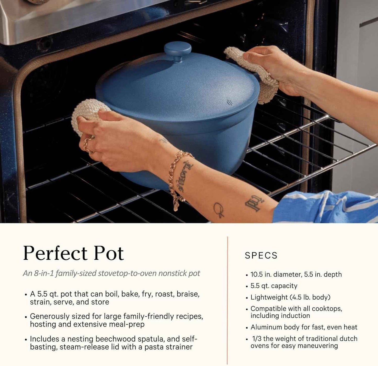 Our Place Ultimate Cookware Set - Complete 18-Piece Set Including the Always Pan, Perfect Pot, and Bakeware Set | Multifunctional, Toxin-Free Nonstick | Replaces 44 Pieces | Spice