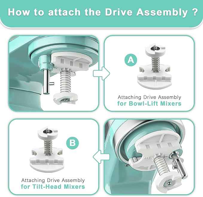 Ice Cream Maker Attachment for KitchenAid Stand Mixer,2 Quart Ice Cream Bowl Compatible with 4.5Qt and Larger Stand Mixers,Frozen Yogurt Ice Cream & Sorbet Gelato Maker with 2 Models by Aligat