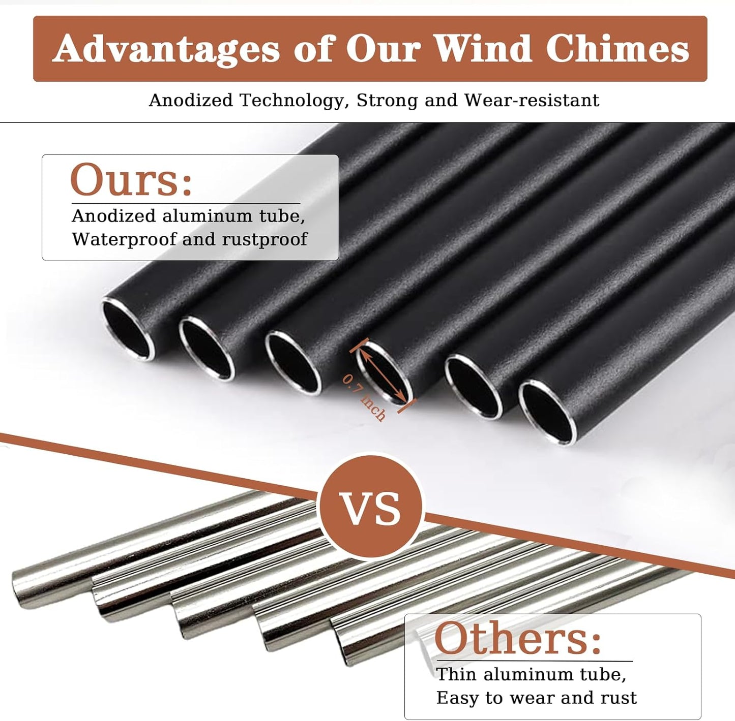 Sympathy Gift Baskets, 30" Wooden Memorial Wind Chimes for Loss of Loved One, Memorial/Bereavement/Condolence/Funeral Gifts, in Memory of a Loved One Mother Father