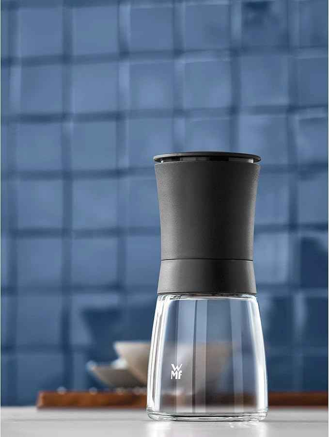 WMF Trend Spice Mill Black Empty with Ceramic Grinder.