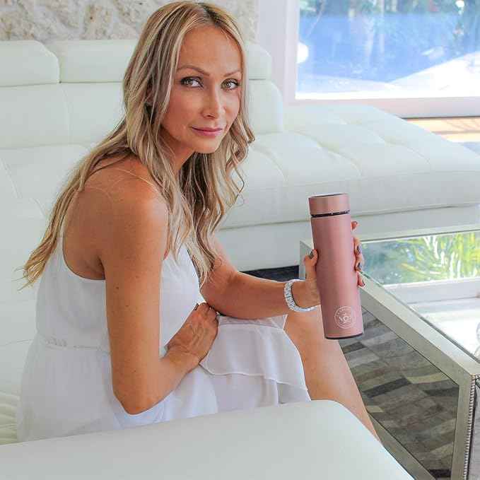 Teabloom - The ORIGINAL All-Brew Travel Tumbler & Thermos | OPRAH’s Favorite | 16oz/480ml Stainless Steel Insulated Water Bottle/Tea Flask/Cold Brew Coffee Mug