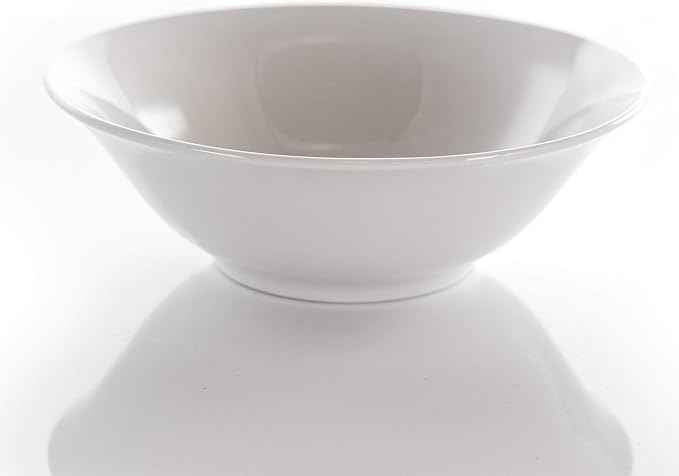 Elama Marshall 16 Piece Porcelain Dinnerware Set in White