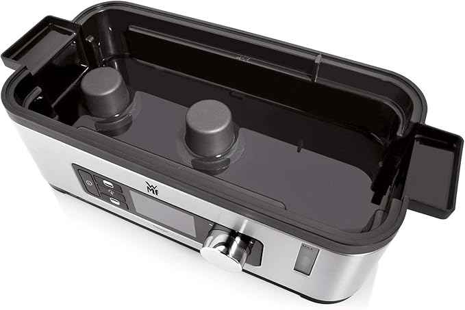 WMF 415090011 Vitalis E Steamer Steel, Black, Silver