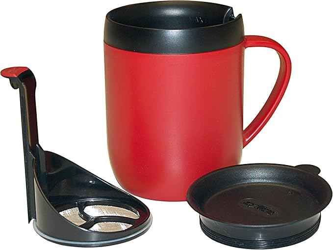 Zyliss Hot Mug Cafetiere, Red