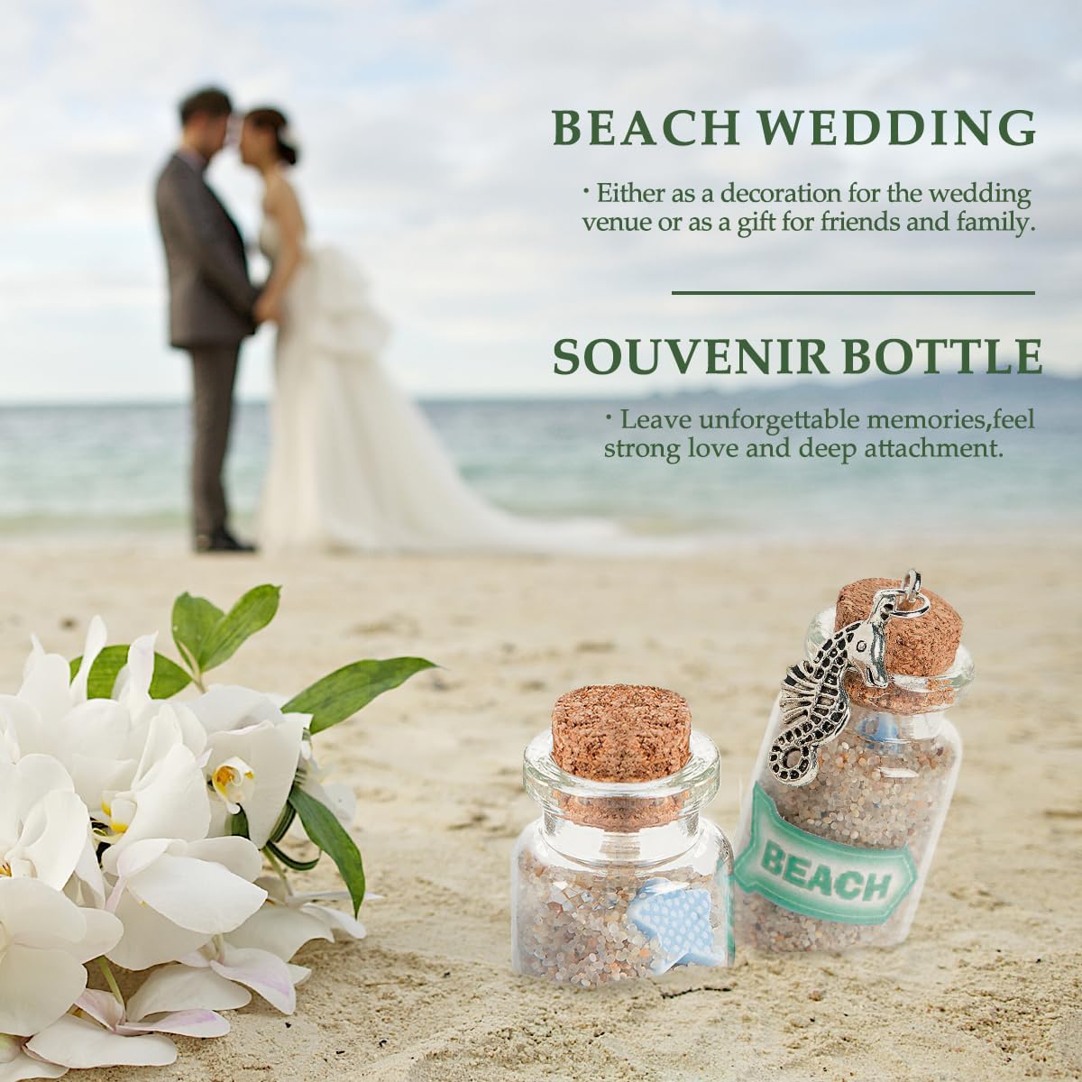 JIUYUE 15 pcs 50 ml Glass Bottle with Cork,Jars with Cork Lids(1.7 oz-1.85x1.96 inch)