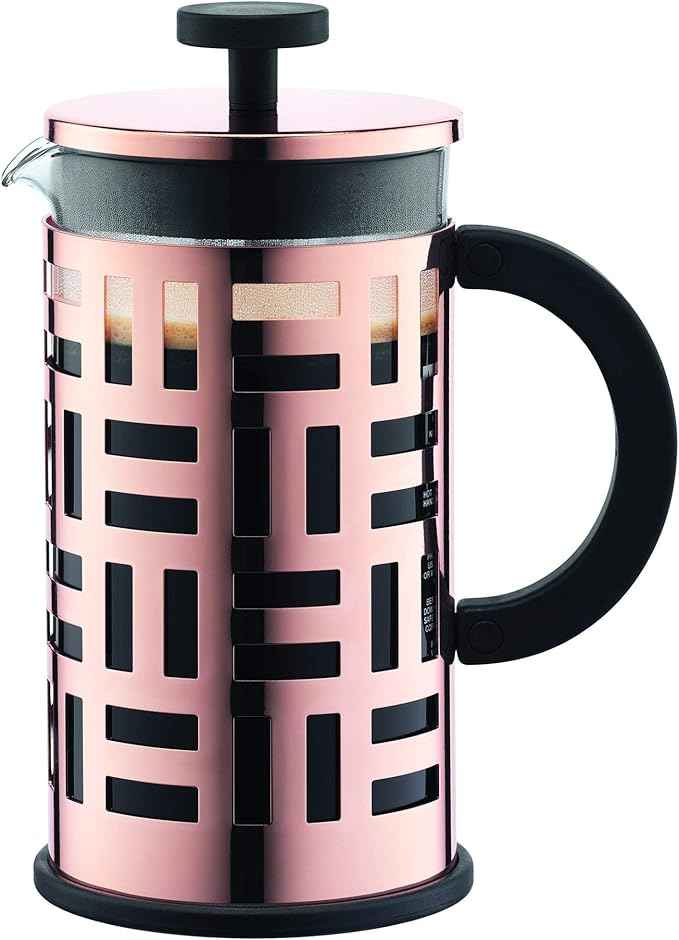 Bodum 8 Cup Eileen Coffee Maker, 34 oz, Copper