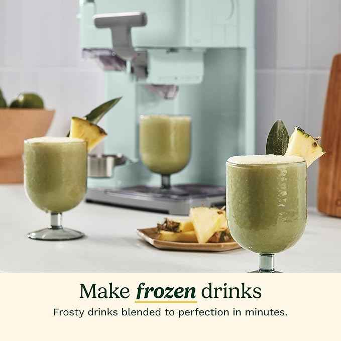 Cuisinart Soft Serve Ice Cream Machine- Mix It In Ice Cream Maker for Frozen Yogurt, Sorbet, Gelato, Drinks 1.5 Quart, Mint Green, ICE-48