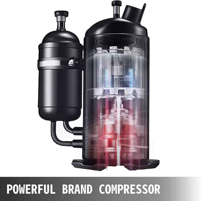 VEVOR Commercial Ice Roll Maker, 1800W Fried Yogurt Cream Machine, Fried Ice Cream Roll Machine with 19.7-Inch Round Pan, 2 Defrost Methods (Button & Pedal), Perfect for Bars, Cafes, Dessert Shops