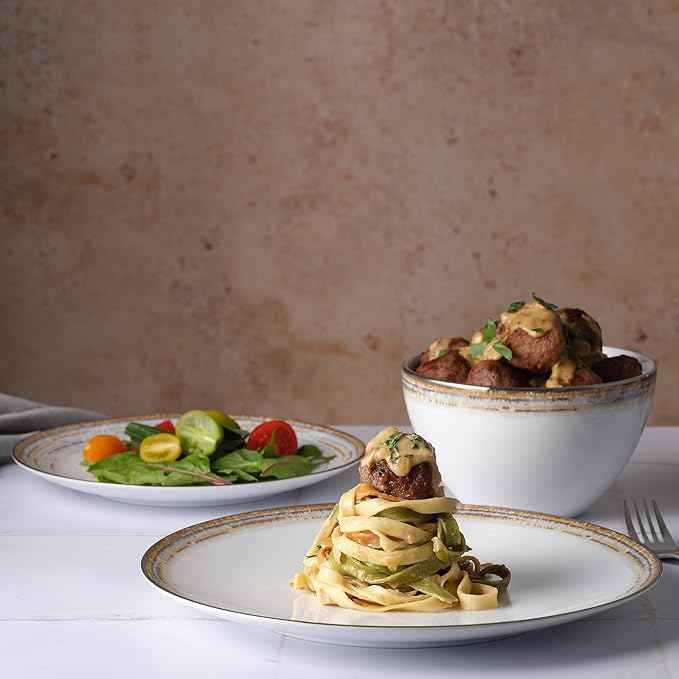 Noritake Raylan 12-Piece Dinnerware Set, Service for 4