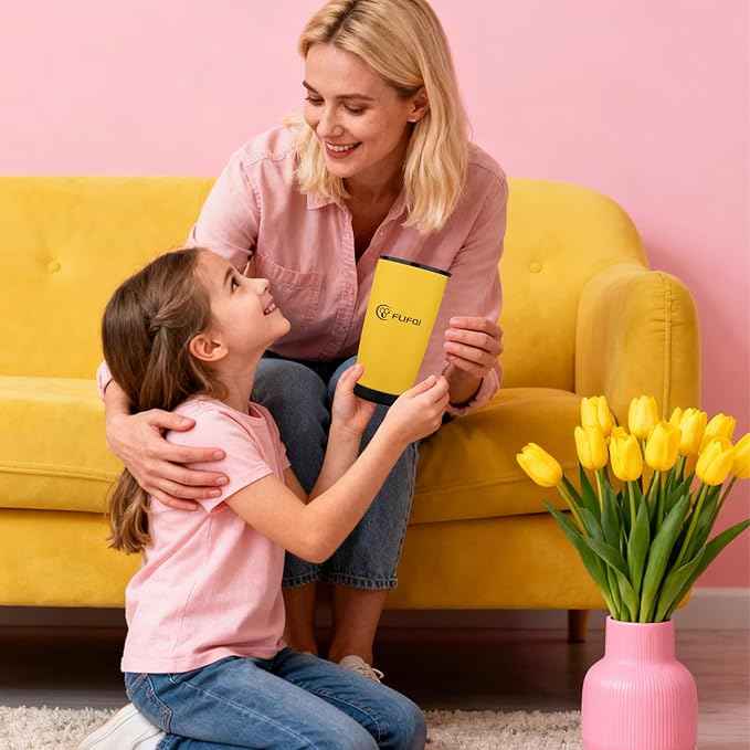 Mothers Day Gifts Tumbler Ideal Gift for Women 20oz Tumbler with Lid & Straw Best Mom Ever Tumbler from Daughter Double Wall Vacuum Insulated Travel Coffee Mug Stainless Steel Thank You Gift for Mom