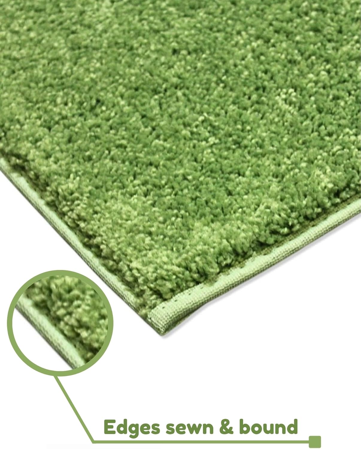 KOECKRITZ Soft and Colorful Kids Classroom Area Rugs (Passes Flammability Pill Test) Many Sizes and Bright Colors to Select from (6' x 9', Lime)