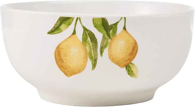 Studio Nova Lemons 16-Piece Dinnerware Set, Service For 4, White