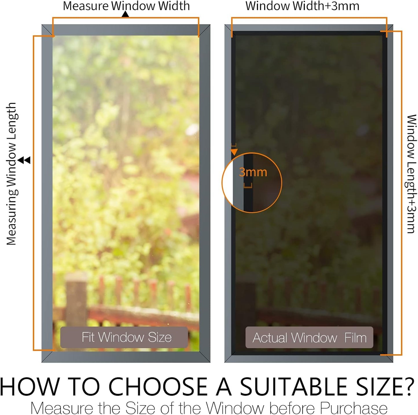 STATINT Privacy Window Film One Way Mirror Glass Tint Heat Control Sun UV Blocking Sliding Door Tinting Reflective Static Cling for Home, Silver, 17.5 Inch X 6.5 Feet