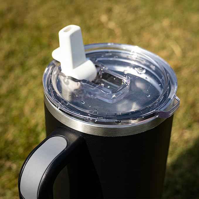 For Travel & Gym – Never Drink from a Moldy Lid Again: 30oz Hygienic Tumbler, 100% Leakproof Lid & Removable Foldable Spout. Reinforced Base, Fits Cup Holders- Key Lime