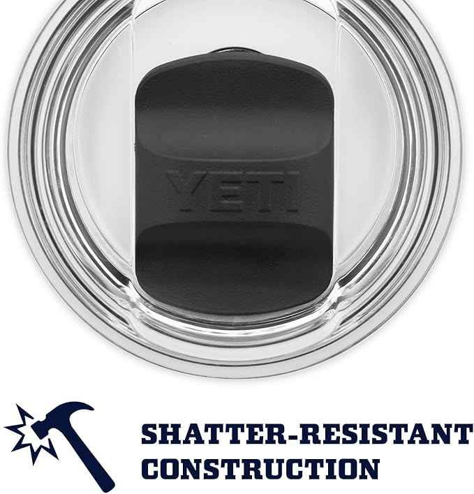 YETI Rambler 10 oz Tumbler, Stainless Steel, Vacuum Insulated with MagSlider Lid, Navy