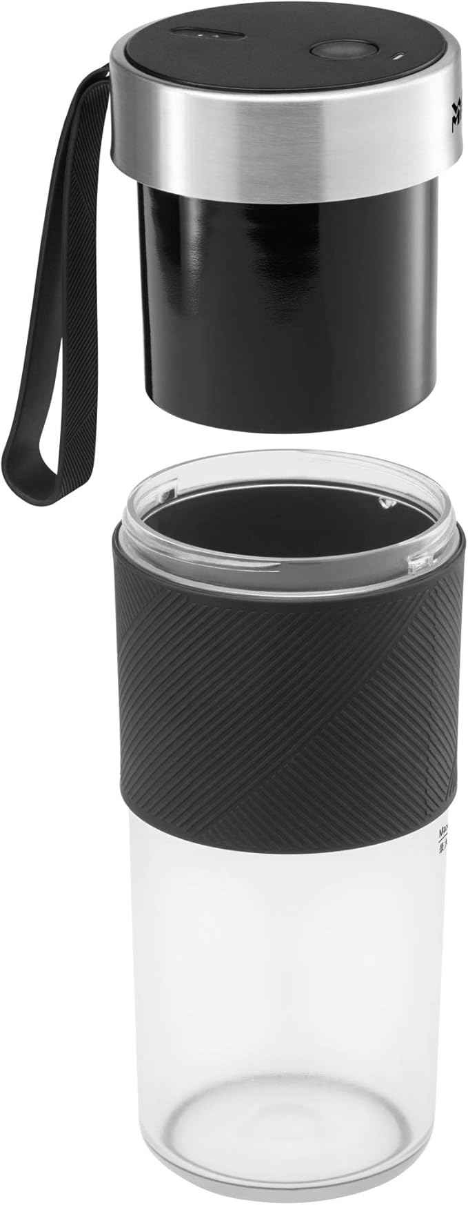 WMF Cromargan 300 ml Portable USB Rechargeable Mini Mixer, Smoothie Maker