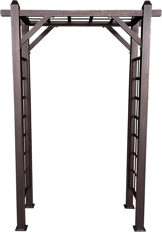 Bronze Modern Aluminum Garden Arbor Arch