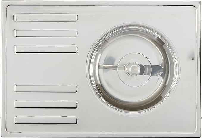 Lello Musso Pola 5030 Dessert Maker Silver, 2 Quart