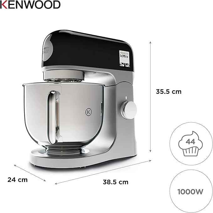 Kenwood KMX750BK/ KMix Stand Mixer 1000W (Black)