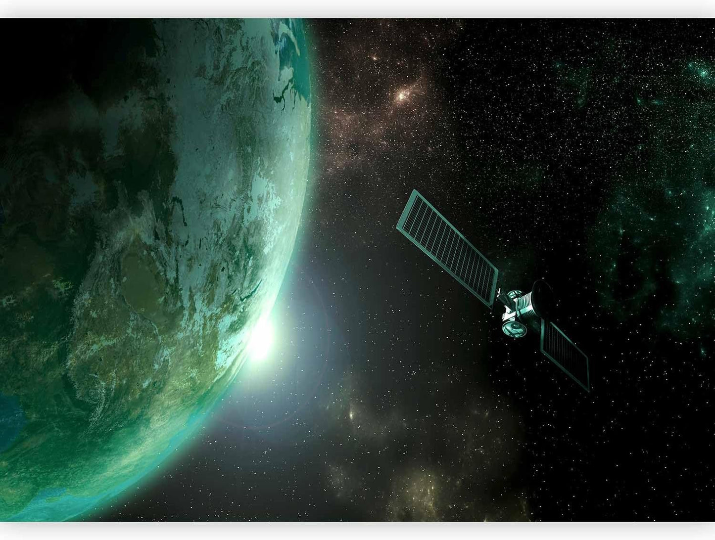 artgeist Premium Wall Mural Cosmos Galaxy 138x101 in - XXL Non-Woven Wallpaper Fleece Wall Decor Photo Print Picture Image Design Home n-B-0007-a-b