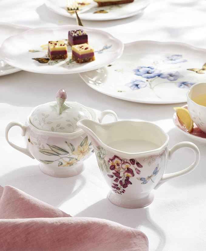 Lenox 897102 Butterfly Meadow Pink Ombre 5-Piece Tea Set