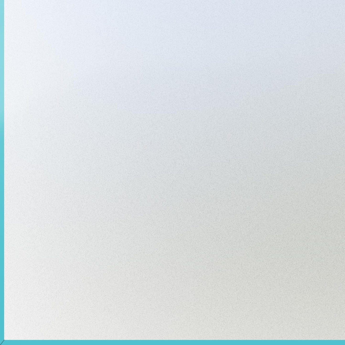 Window Privacy Film with Installation Tools, Static Cling, Anti UV, Heat Control, Ideal for Home Shower Office Glass Door (White Frosted, 23.6X157.4Inch)