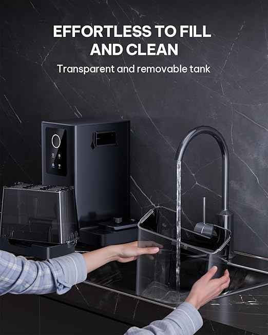 Silonn Nugget Ice Maker Countertop with APP & Voice Control, Self Cleaning Ice Machine with 3L Large Water Tank, 40 lbs/24H Soft Chewable Ice, Portable Pebble Ice Maker for Home, Kitchen and Party