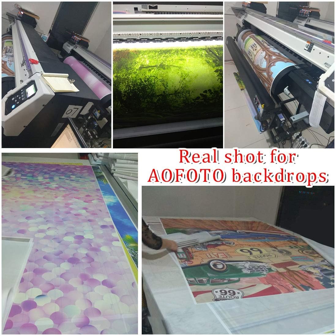 AOFOTO 20x10ft Moon Night Halloween Cemetery Photography Backdrop Flying Bats Birds Stand on Gravestone Cross Graveyard in Dark Forest Photo Background Cloth Vinyl Wallpaper Photo Studio Props