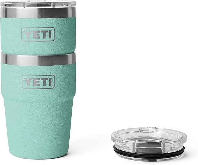 YETI Rambler 16 oz Stackable Tumbler, Vacuum Insulated, Stainless Steel with MagSlider Lid | Stackable, Vacuum Insulated, MagSlider Lid, Stackable, Vacuum Insulated, MagSlider Lid