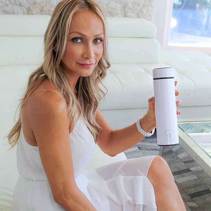 Teabloom - The ORIGINAL All-Brew Travel Tumbler & Thermos | OPRAH’s Favorite | 16oz/480ml Insulated Water Bottle/Tea Flask/Cold Brew Coffee Mug