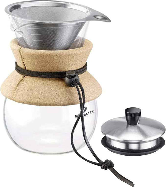 Westmark 24592260 Brasilia Coffee maker with filter and lid, 18/8 stainless steel