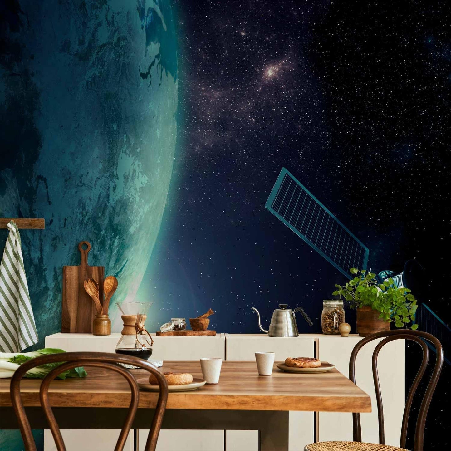 artgeist Wall Mural Cosmos Galaxy 197x138 in - XXL Non-Woven Wallpaper Fleece Wall Decor Photo Print Picture Image Design Home n-B-0007-a-c