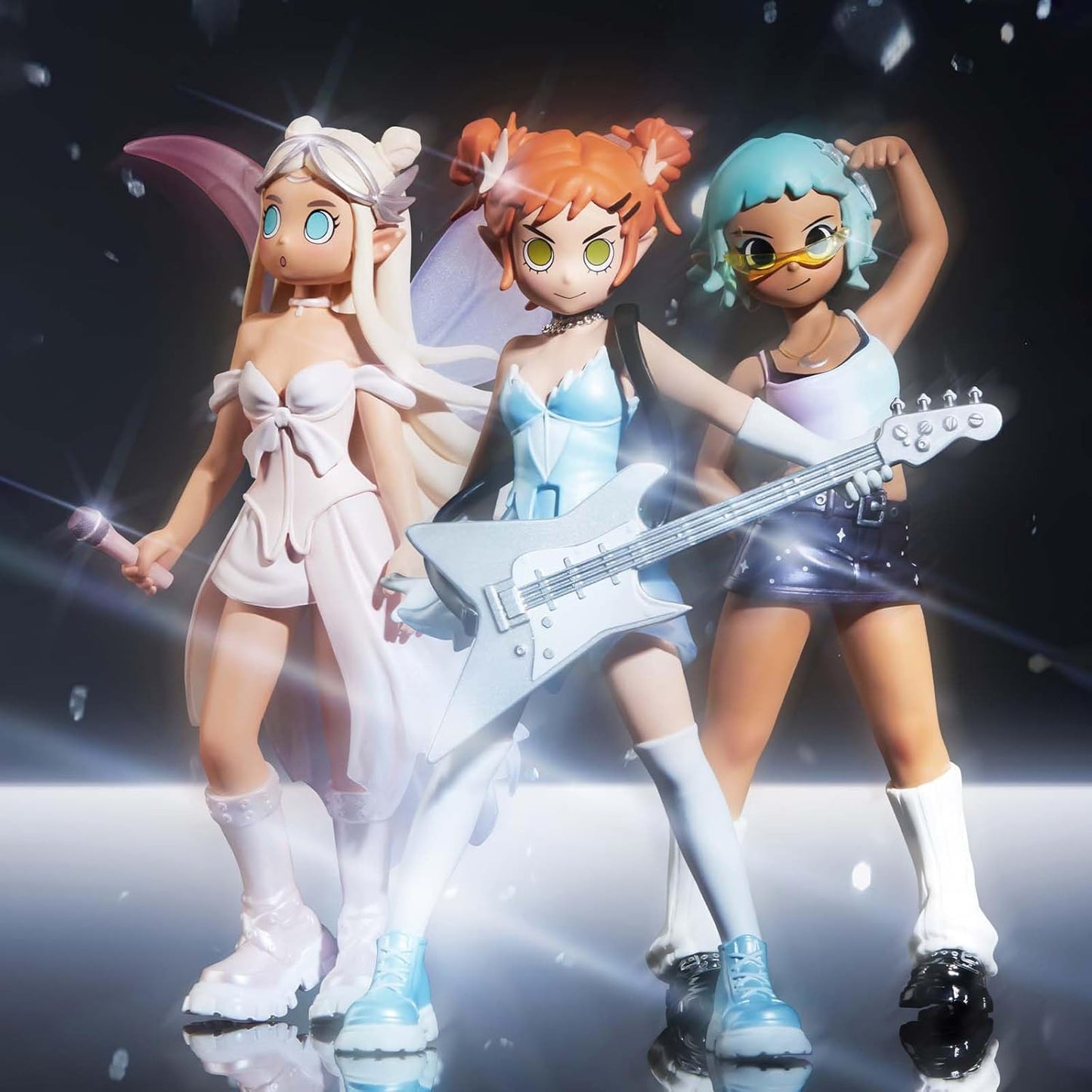 POP MART Peach Riot Punk Fairy Series Figures, Peach Riot Blind Box Figures, Random Design Action Figures Collectible Toys Home Decorations, Holiday Birthday Gifts for Girls and Boys, Single Box